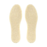 Wool Latex Insoles Men Women Winter Keep Heated