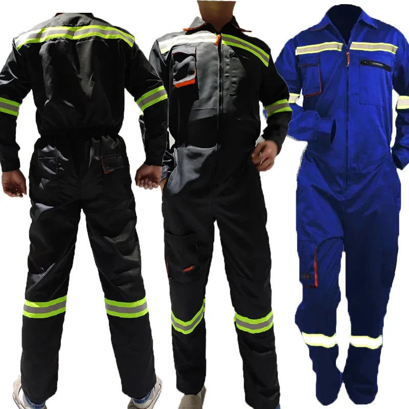 Work Overalls Mens Working Coverall Welding Suit Car