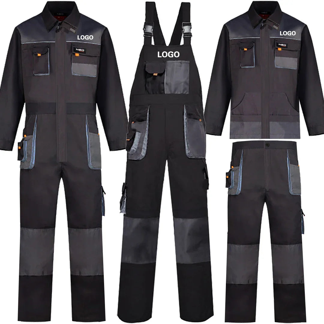 Working Clothes Suit For Men Uniform Painter Multi