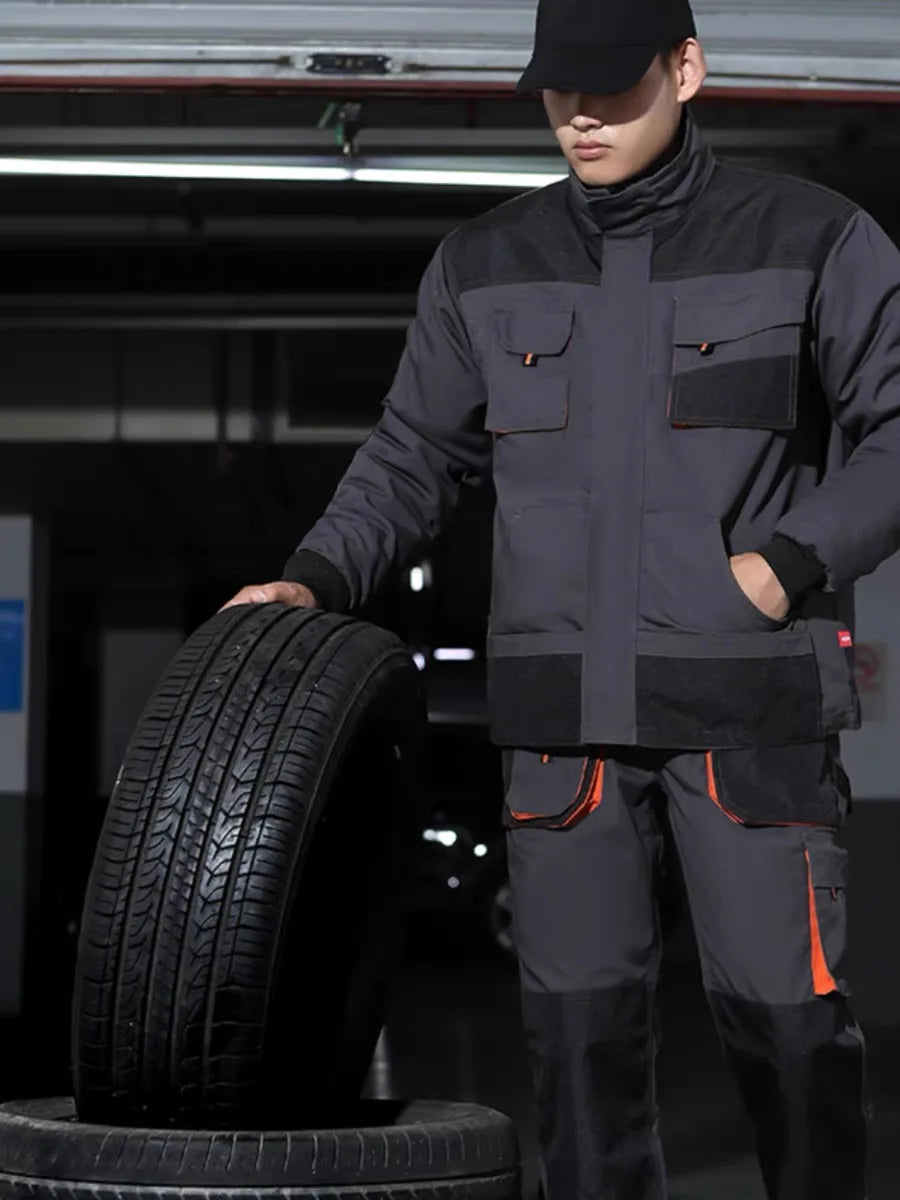 Working Clothes Uniforms Men Workwear Coat And Trousers