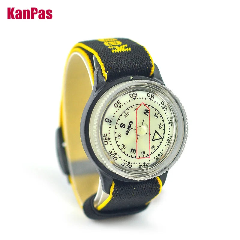 WristBand sighting compass, water proof, light weight outdoors