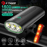 X-TIGER Bicycle Lights Waterproof USB Charging Bike Light