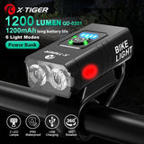 X-TIGER Bicycle Lights Waterproof USB Charging Bike Light