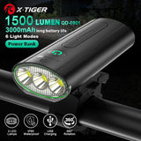 X-Tiger Bike Light Headlight Bicycle Lamp With Power