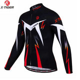 X-Tiger Long Sleeve Cycling Jersey MTB Bicycle Clothing