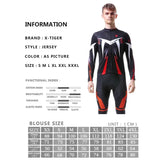 X-Tiger Long Sleeve Cycling Jersey MTB Bicycle Clothing