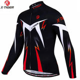 X-Tiger Long Sleeve Cycling Jersey MTB Bicycle Clothing