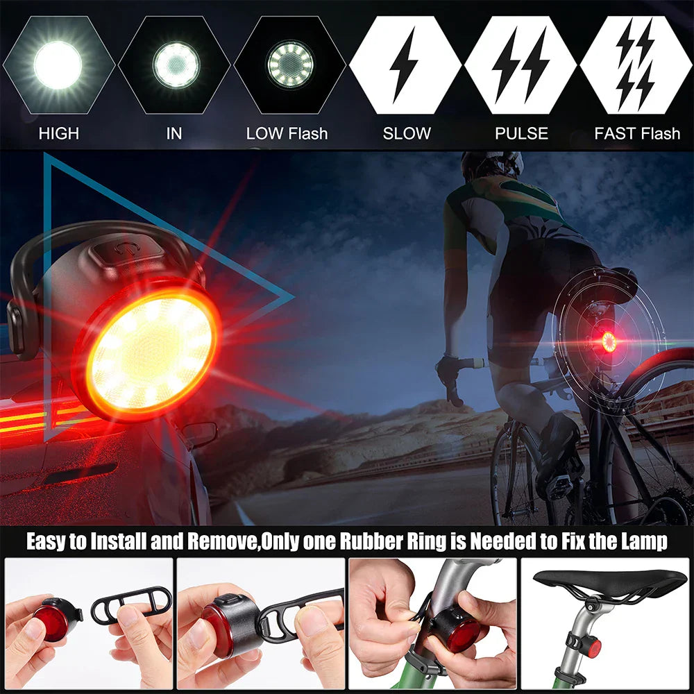 XOSS XL-800 Bike Light Headlight Waterproof USB Rechargeable