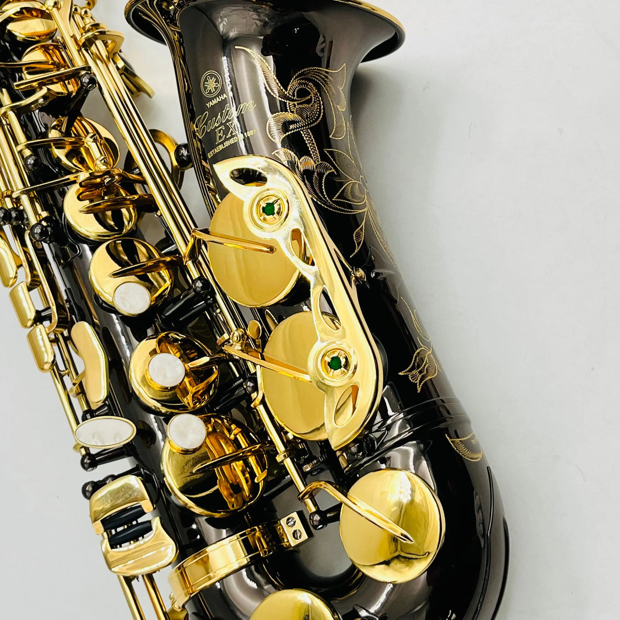 YAS-875EX Alto Saxophone Eb Tune Black Nickel-Plated Gold