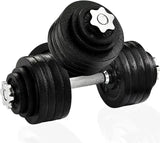 Yes4All Cast Iron Weights Adjustable Dumbbell Sets for