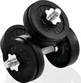 Yes4All Cast Iron Weights Adjustable Dumbbell Sets for