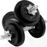 Yes4All Cast Iron Weights Adjustable Dumbbell Sets for