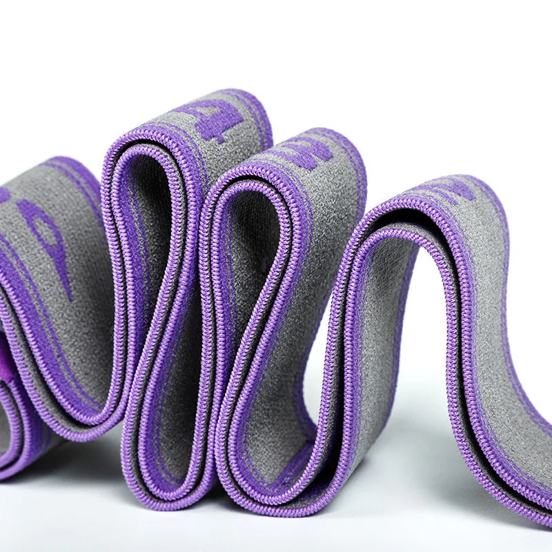 Yoga Pull Strap Belt Polyester Latex Elastic Latin