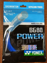 Yonex Badminton Racket Strap String BG80 POWER (0.68mm)