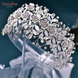 YouLaPan SH349 Elegant Wedding Dresses Belt Alloy Flower