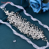 YouLaPan SH349 Elegant Wedding Dresses Belt Alloy Flower