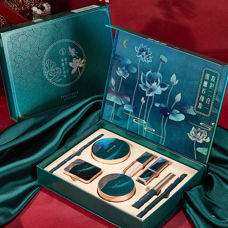 Yuli Yula Makeup Set, Lotus Pond Moonlight Gift