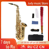 ammoon Eb Alto Saxophone Brass Lacquered Gold Lacquer