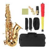 ammoon Eb Alto Saxophone Brass Lacquered Gold Lacquer