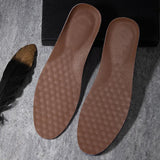 cowhide Shoes Insole Leather Orthotic Insoles Flat Feet