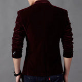 Men's Maroon Arnold Blazer