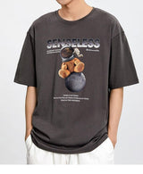 Grey Senseless Men's Vintage Tee