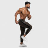 Dark Brown Track Joggers