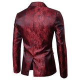 Men's Maroon Hefner Blazer