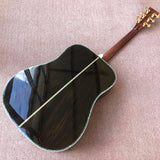new solid spruce top acoustic guitar D type