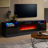 oneinmil Fireplace TV Stand with 36" Electric Fireplace,