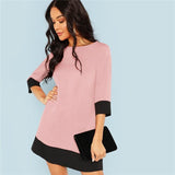 Natalia Mini Dress  Blush