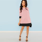 Natalia Mini Dress  Blush
