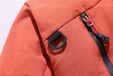Orange Men's Winter Jacket
