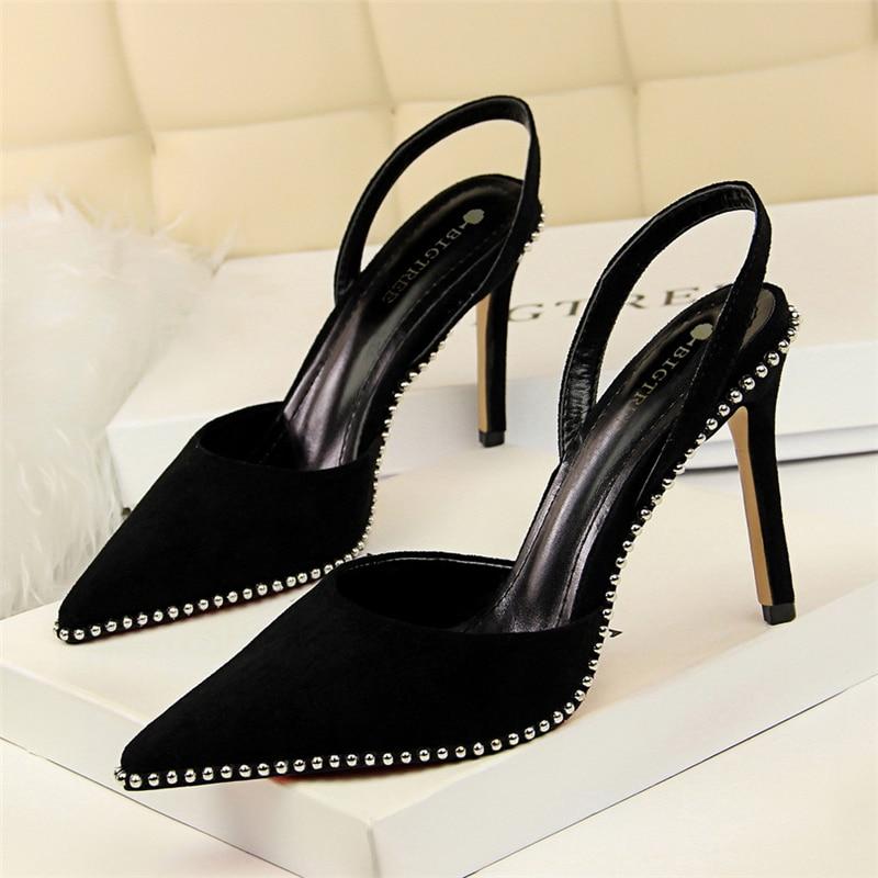 Zora Heels  Black