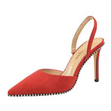 Zora Heels  Red