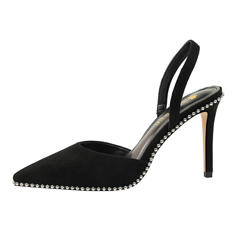 Zora Heels  Black