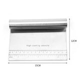 Stainless Steel Pastry Scraper