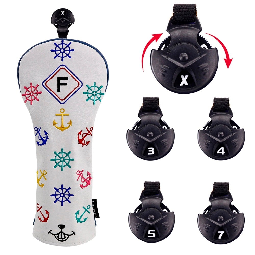 Reginald Golf Buccaneer Woods Clubhead Cover Full Set