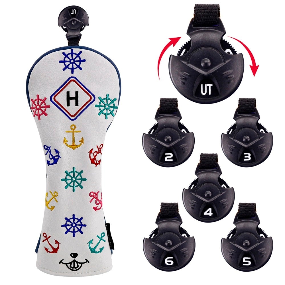 Reginald Golf Buccaneer Woods Clubhead Cover Full Set