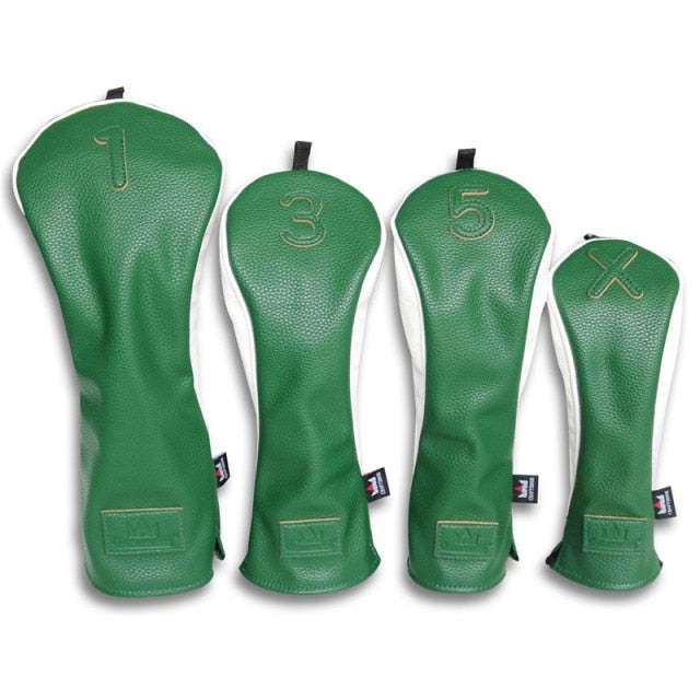 Reginald Golf Green Machine Woods Clubhead Covers Full