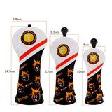 Reginald Golf BOOM Wood Clubhead Covers ThreeQuarters Set