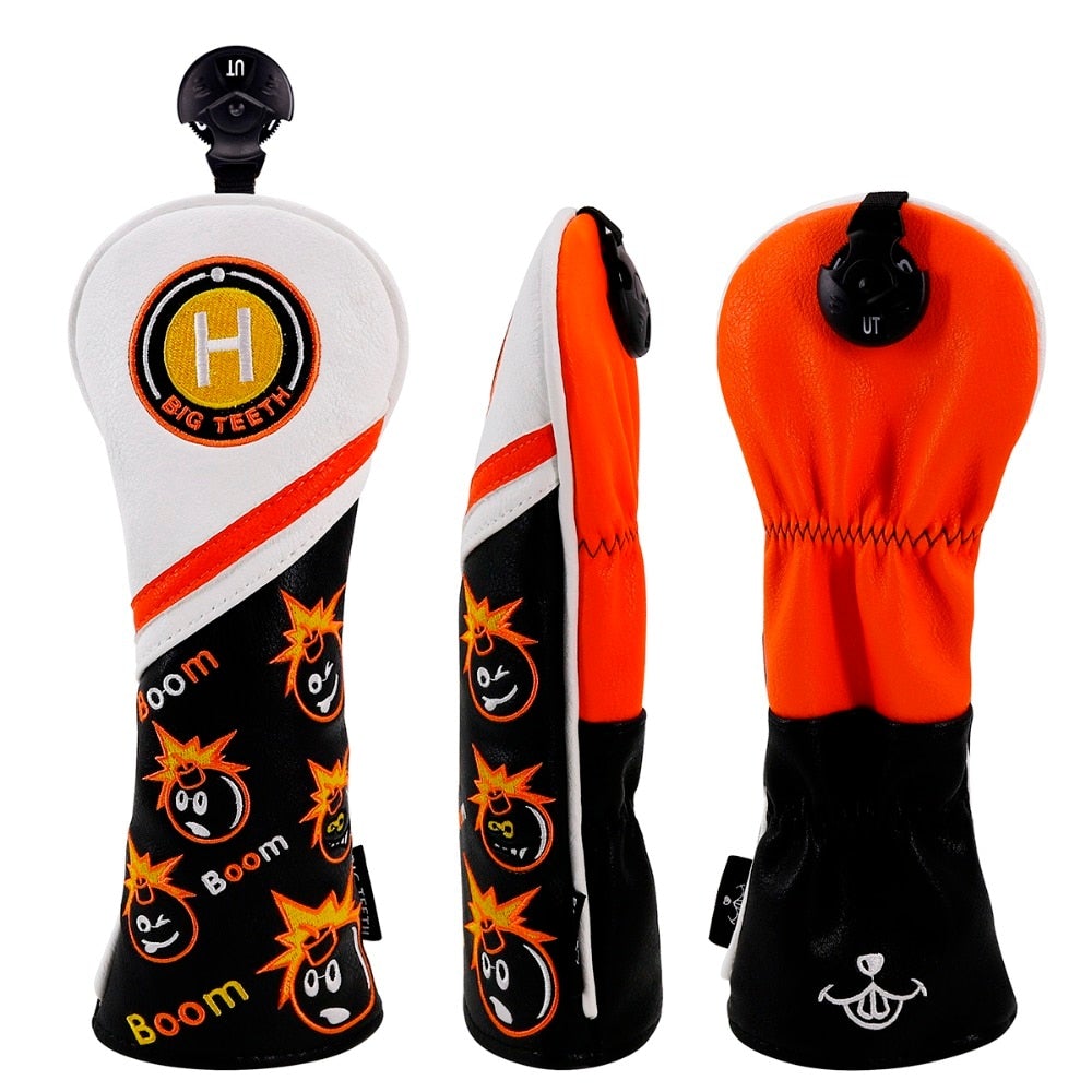 Reginald Golf BOOM Wood Clubhead Covers ThreeQuarters Set