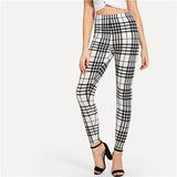 Teresa Office Plaid Leggings