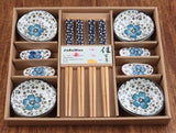 Cherry Blossoms Japanese Dinner Set (12 Pieces)