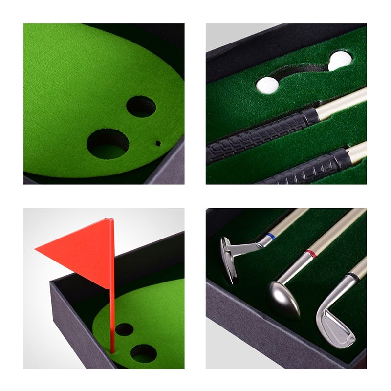 Reginald Golf Club Pens (Driver, Iron, Putter) (Deluxe