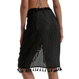 Giana Mini Cover-Up - Black