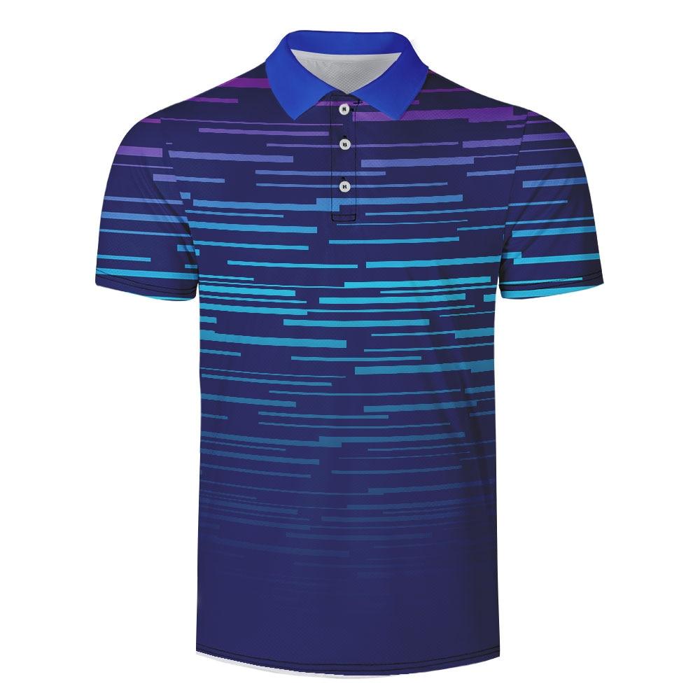 Reginald Golf HighPerformance Ocean Shirt