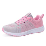 Neveah Athletic Sneakers  PinkGray