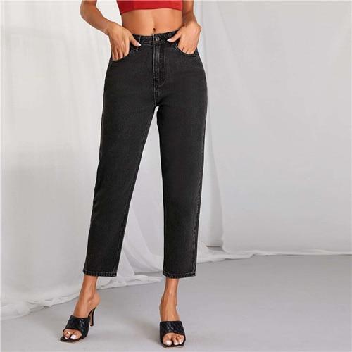 Charli Boyfriend Jeans - Black