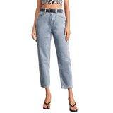 Charli Boyfriend Jeans - Gray
